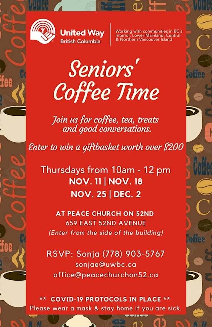 
		Senior's Coffee Time image
