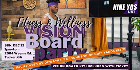 Fitness & Wellness Vision Board Party primary image