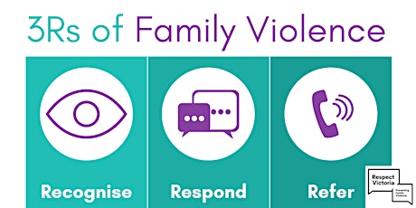 3Rs of Family Violence Training - FREE