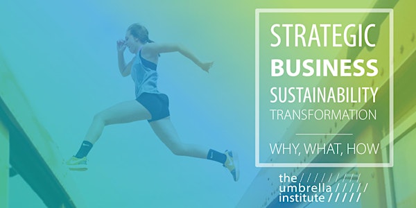 Strategic Business Sustainability /// Tuesday Talks 3