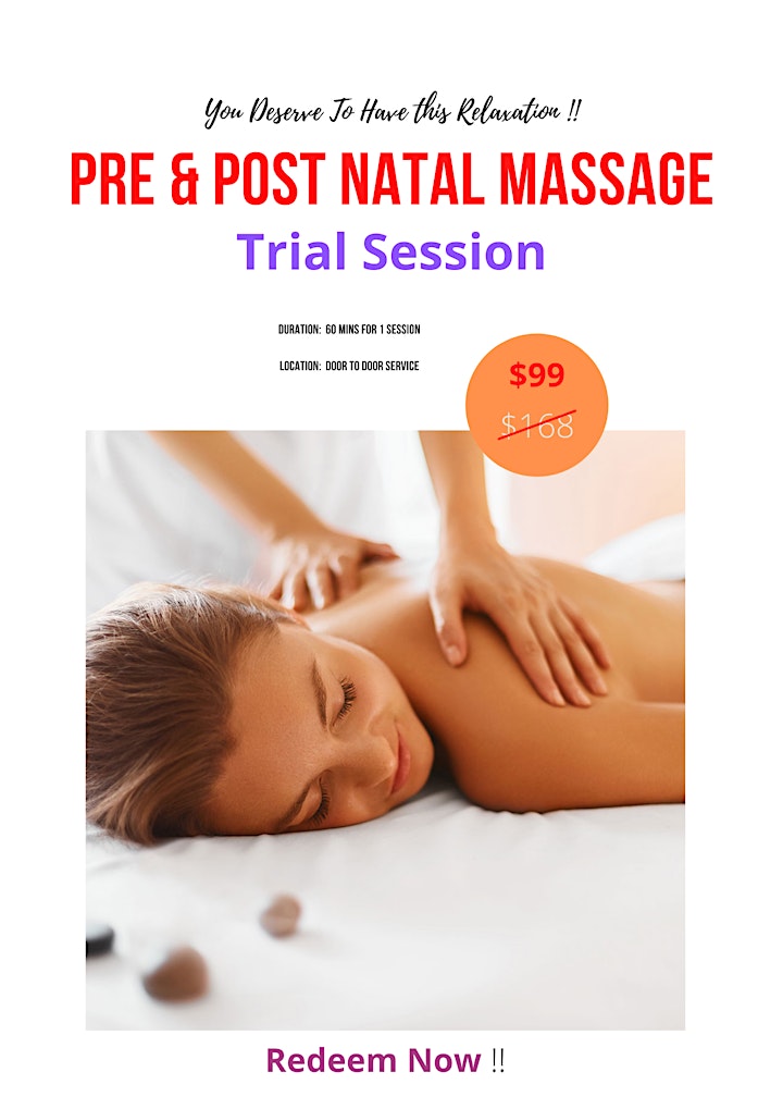 Post Natal Massage image