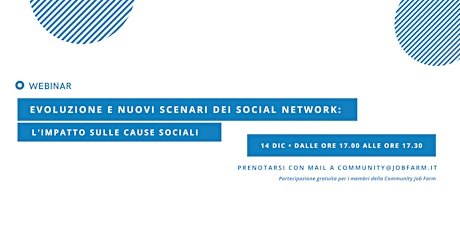 Evoluzione e nuovi scenari dei social network:l'impatto sulle cause sociali