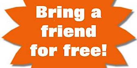 'Meet A Friend, Bring A Friend' Singles Party! 2-1 Drinks, DJ, Snacks, Giveaways primary image