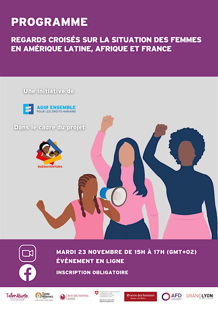 
		Image pour Regards croisés sur la situation des femmes en Colombie, Afrique et France 
