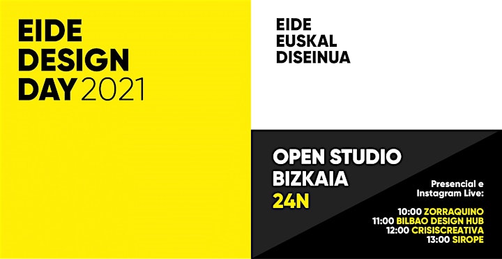 Imagen de EIDE DESIGN DAY 2021 | Open Studio Bilbao Bizkaia