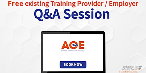 Imagem principal do evento Q&A Session for Providers/Employers (Existing ACE360 Users)