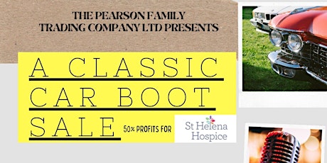 A Classic Car Boot Sale tickets