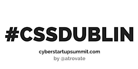 CYBER STARTUP SUMMIT primary image