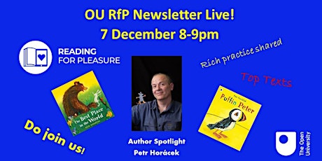 OU Reading for Pleasure Newsletter LIVE!