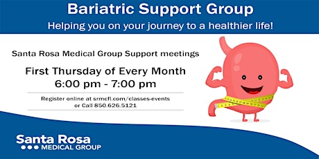 Bariatric Support Group - Staying on Track During Vacation tickets