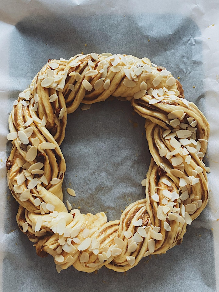 
		Online Baking Workshop: Finnish Cardamom Raisin Bread Wreath (Pulla) image
