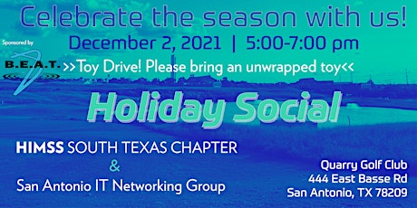 Holiday Social - HIMSS STX and SAIT primary image