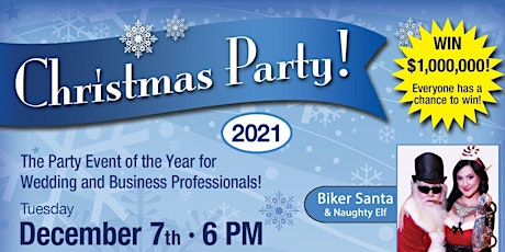Hauptbild für 2021 Dec 7 Christmas Party. Wedding & Business Professionals Franklin Plaza