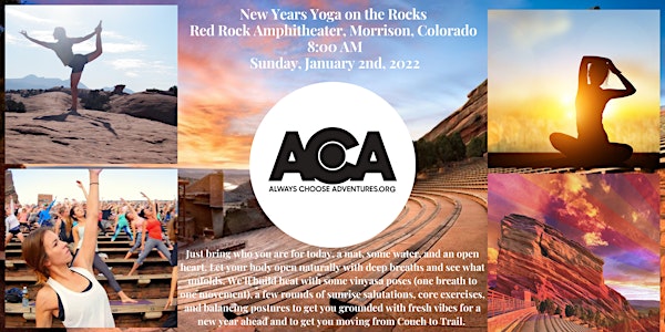 New Years Yoga on the Rocks