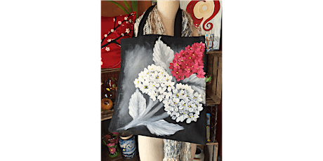 SOLD OUT! NEW! Paint Your Own Tote Bag! - 3hrs $45 per painters primary image