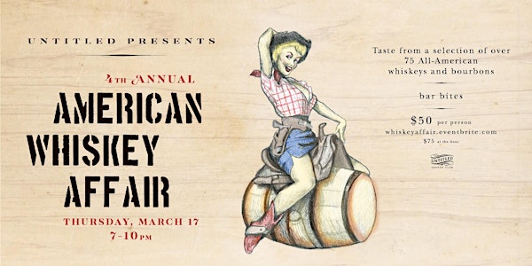 4th Annual Whiskey Affair
