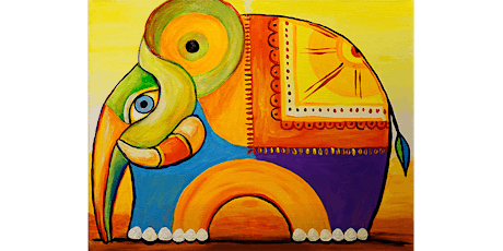 SOLD OUT! Deco Elephant 3hrs $80 per painter primary image