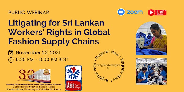 Litigating for Workers' Rights in Global Fashion Supply Chains