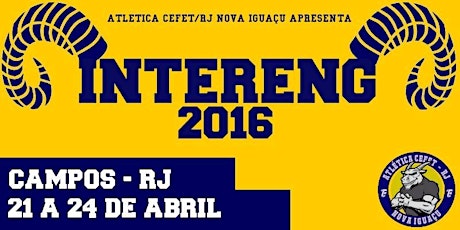 Imagem principal do evento INTEREng 2016 - CEFET/RJ - Nova Iguaçu