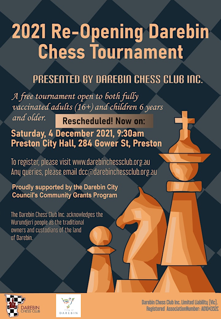 
		Re-opening Darebin 2021 Chess Tournament image
