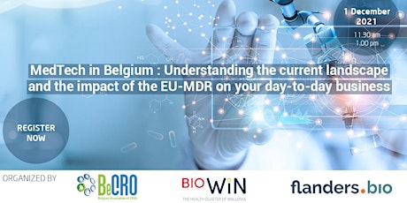 Image principale de MedTech in Belgium: the impact of the EU-MDR on your day-to-day business