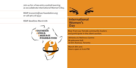 EVENT RESCHEDULED ----International Women's Day Cocktail Event primary image