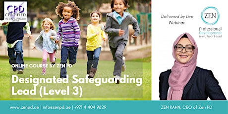 Designated Safeguarding Lead (Level 3) - Online Training tickets