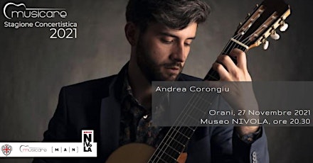 Immagine principale di Concerto di Andrea Corongiu  - XXIII Edizione Musicare 