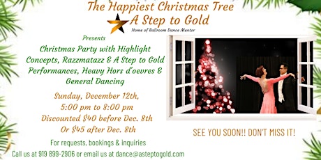 Christmas Party with Highlight Concepts, Razzmatazz & A Step to Gold primary image