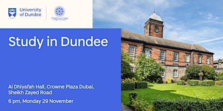 Study in Dundee primary image