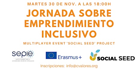 Imagen principal de Jornada sobre emprendimiento inclusivo, by Social Seed