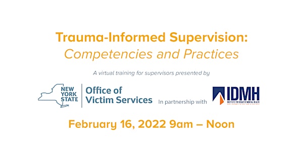Trauma-Informed Supervision: Competencies and Practices