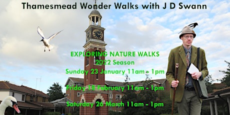 Thamesmead Wonder Walk No.6 with J D Swann tickets
