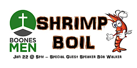 BoonesMen Shrimp Boil tickets