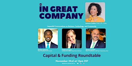 Capital & Funding Roundtable - In Great Company Episode 6