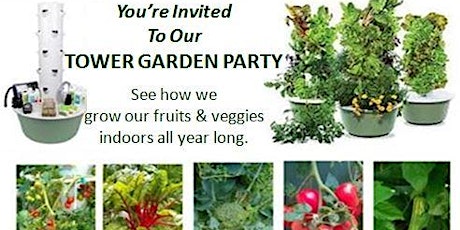 Facebook Party – Tower Garden: Grow Your Own Fruits & Veggies At Home All Year Long primary image