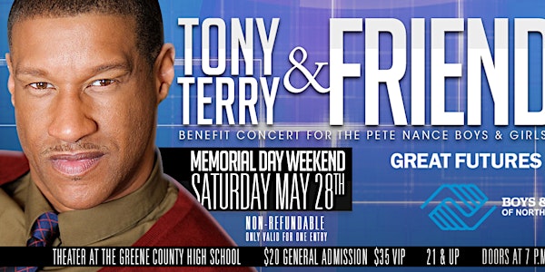 Tony Terry & Friends LIVE in Concert