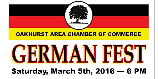 German Fest Dinner Event - Oakhurst Chamber of Commerce