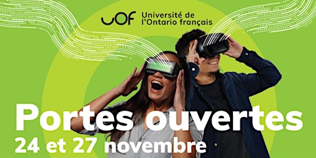 Université de l'Ontario français I Portes ouvertes virtuelles