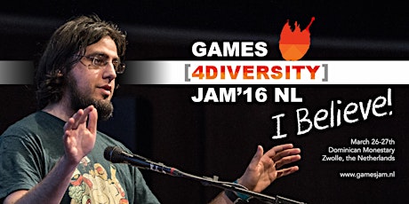 Primaire afbeelding van Games [4Diversity] Jam 2016 NL