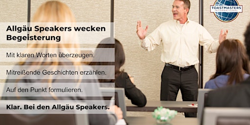 Allgäu Speakers // Online Toastmasters-Clubabend primary image