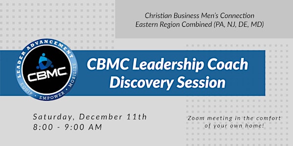 CBMC Leadership Coach Discovery Session