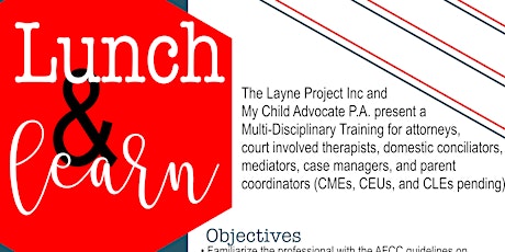 Lunch & Learn (IN PERSON) tickets