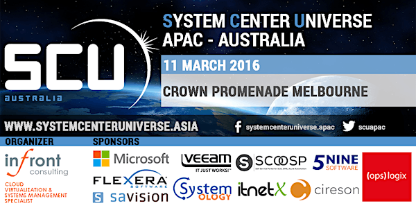 System Center Universe Australia 2016