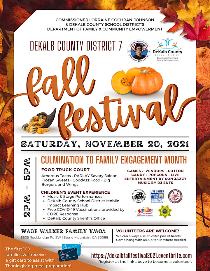 
		DeKalb County 2021 Fall Festival image
