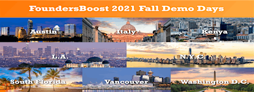 Collection image for FoundersBoost 2021 Fall Demo Days