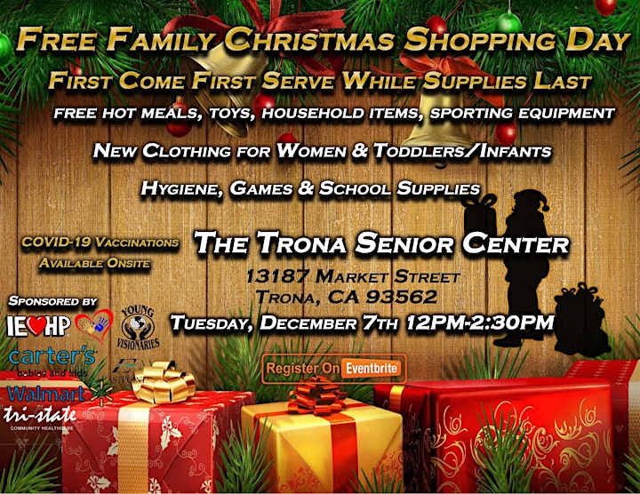 Trona Free Family Christmas Shopping Day image