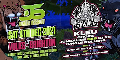 Jungle Assault - Serial Killaz + Kleu Poster