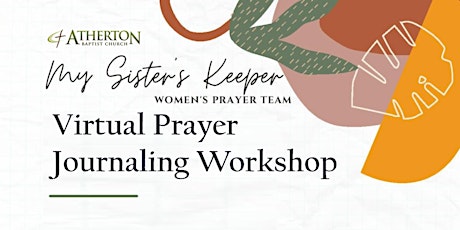 Primaire afbeelding van ABC Women: Virtual Prayer Journaling Workshop