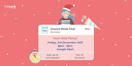 Crunch Book Club (December 2021): Year End Party! primary image
